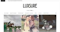 Desktop Screenshot of luxsure.fr