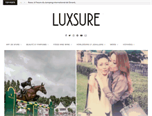 Tablet Screenshot of luxsure.fr